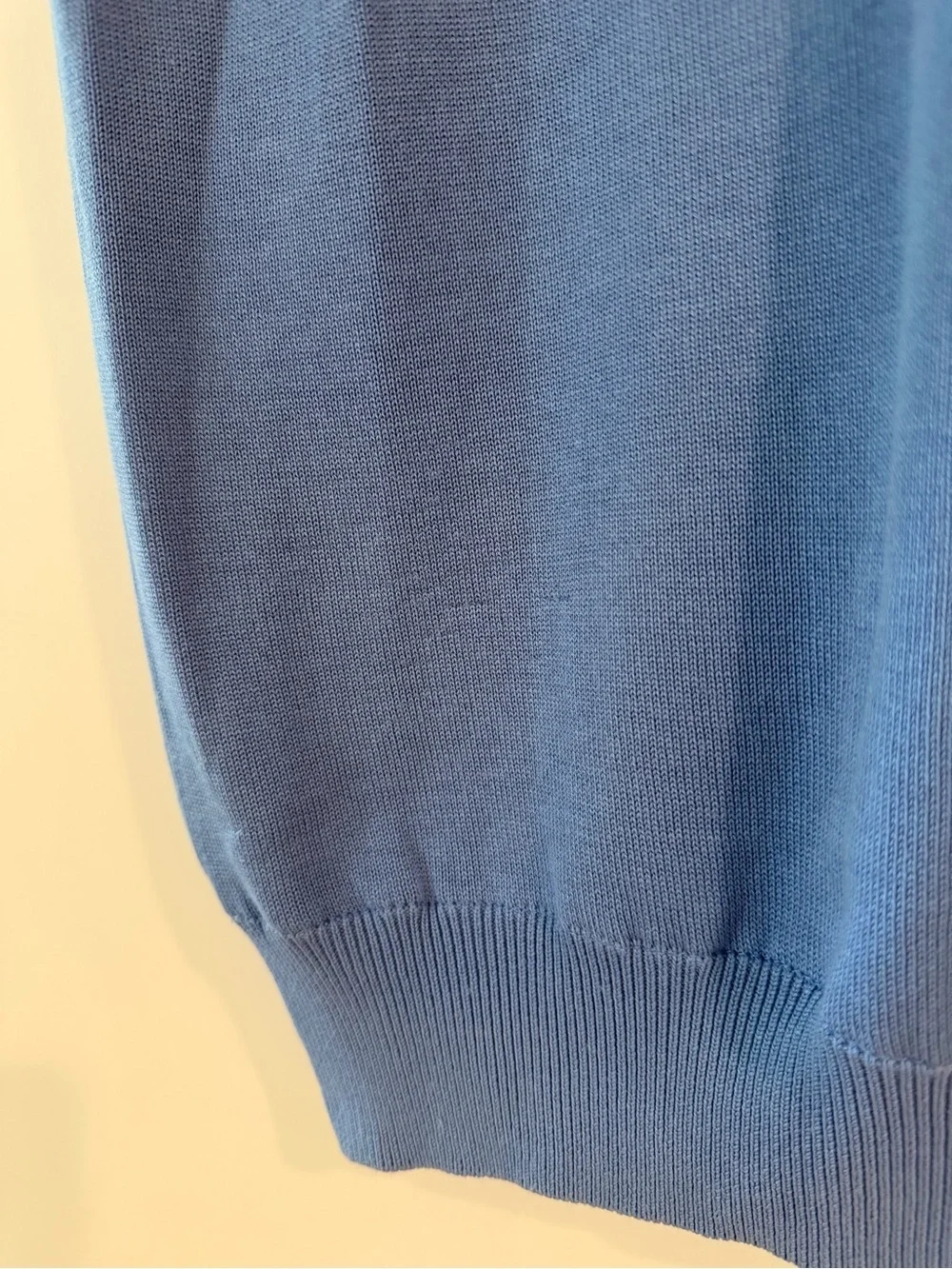 Greg Norman Brynwood Country Club Lined 1/4 Zip Golf Sweater Vest Blue Men's L